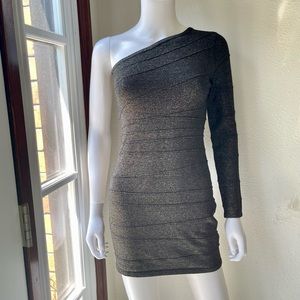 Forever 21 one sleeve bodycon dress